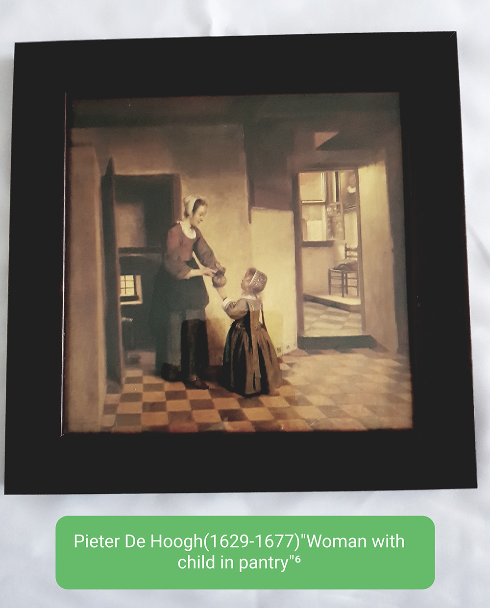 Pieter De Hoogh1629-16 Woman & child in pantry 325x325 FR002